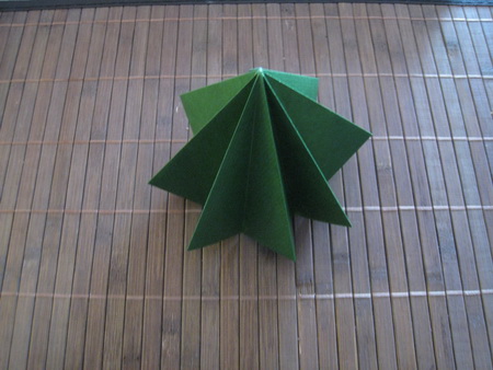 Sapin de Noël en papier